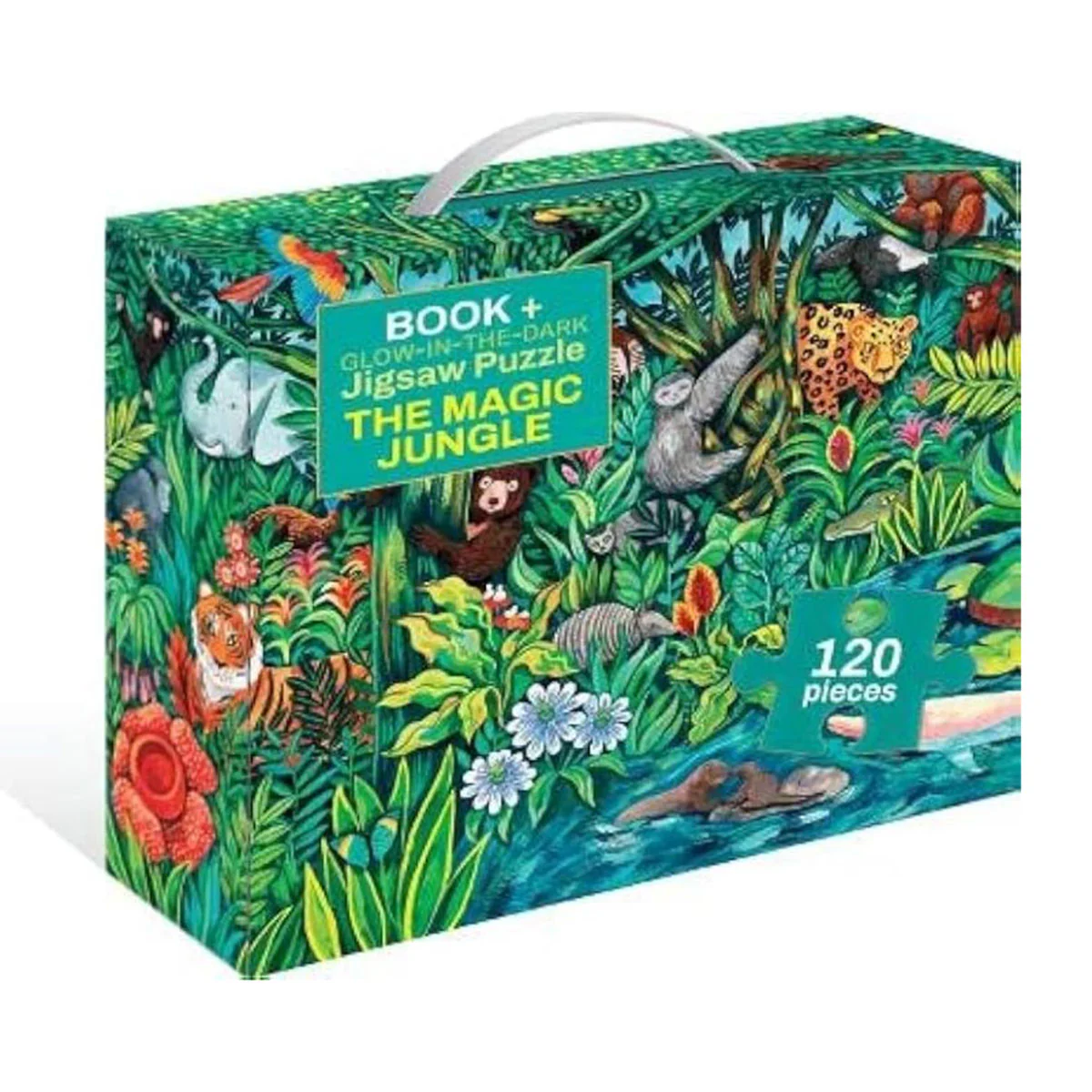 Magic Jungle Book and Jigsaw Puzzle