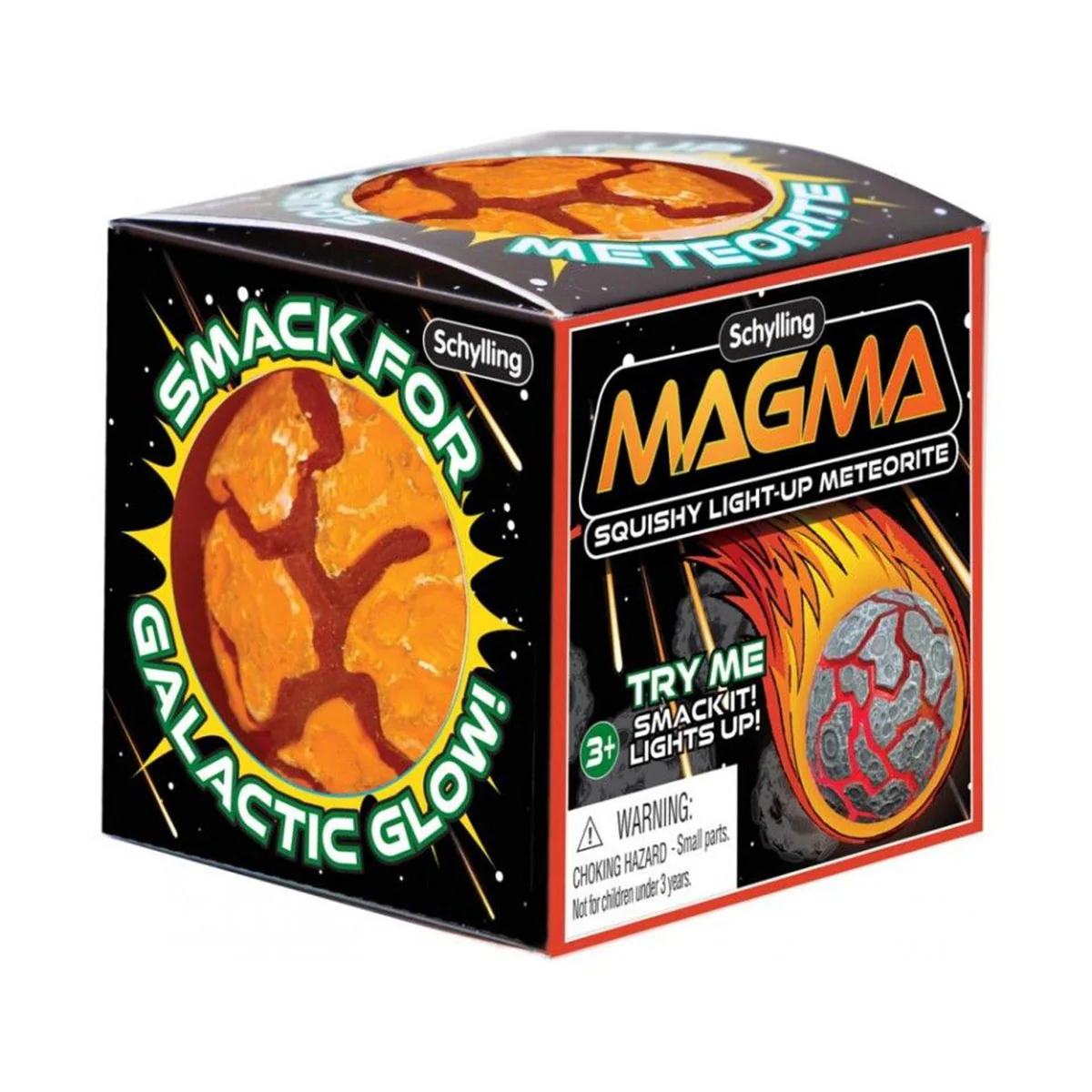 Magma Ball Light Up Squishy Meteorite Schylling - William Valentine