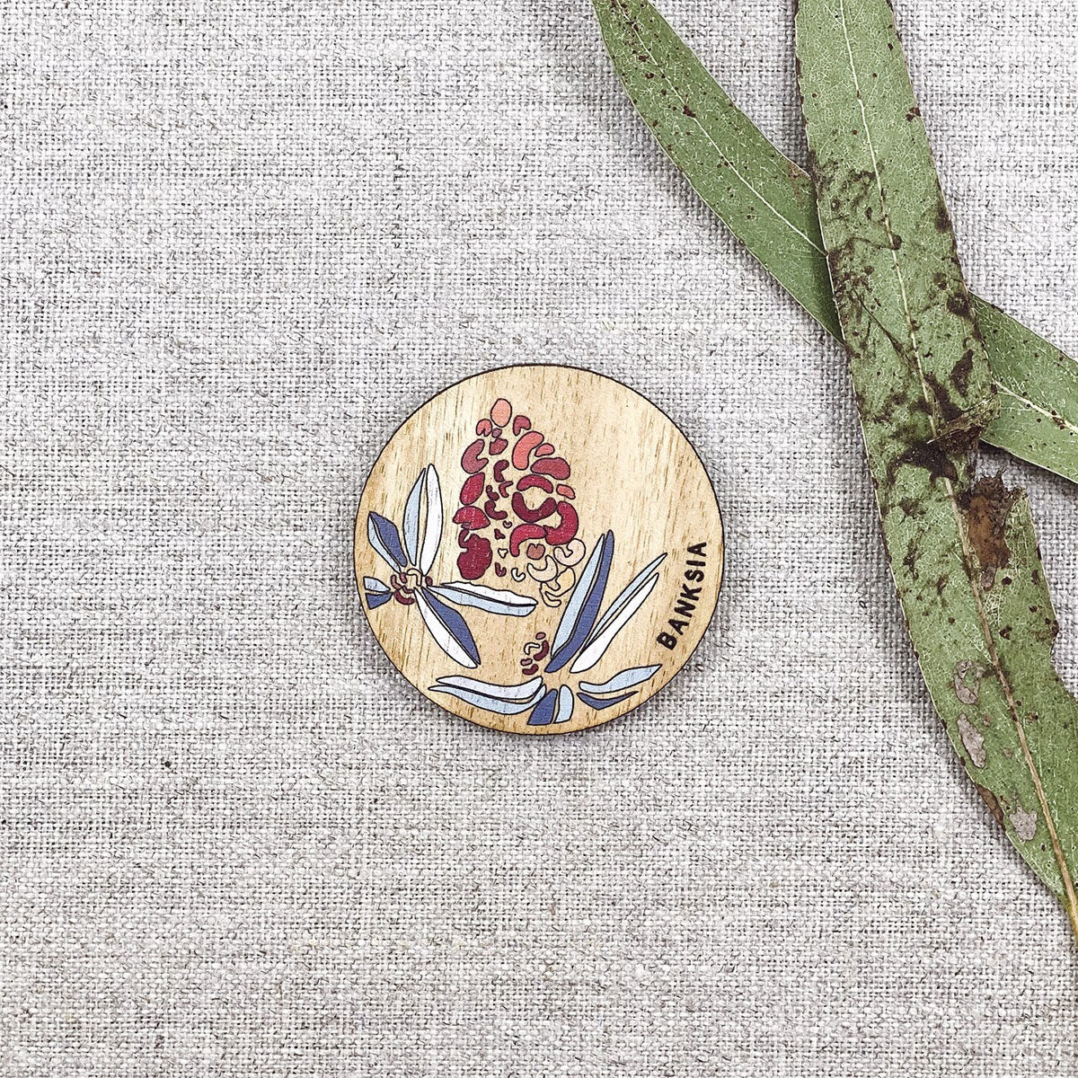 Magnet Banksia Print - Buttonworks