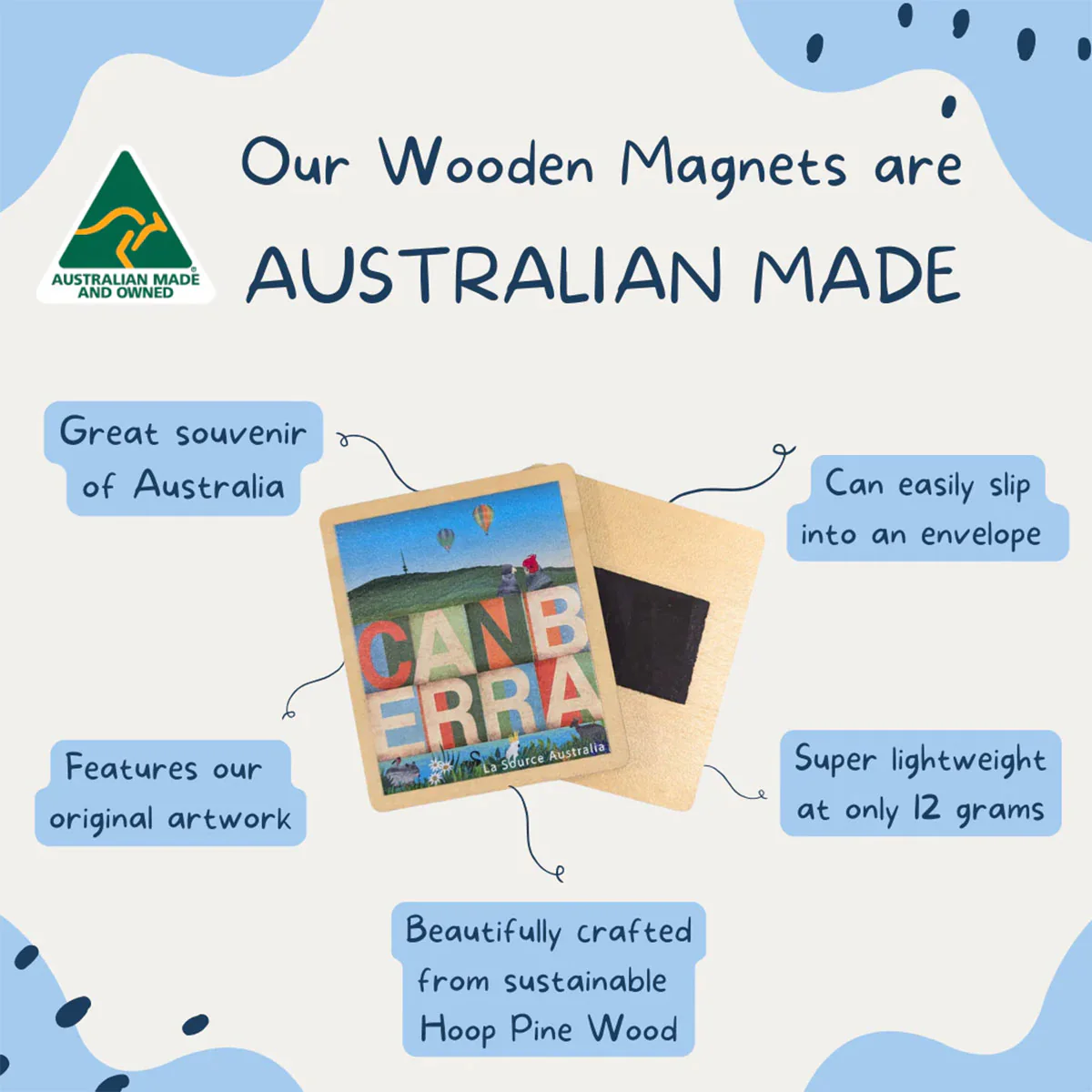 Magnet Canberra Word - La Source - Image 2