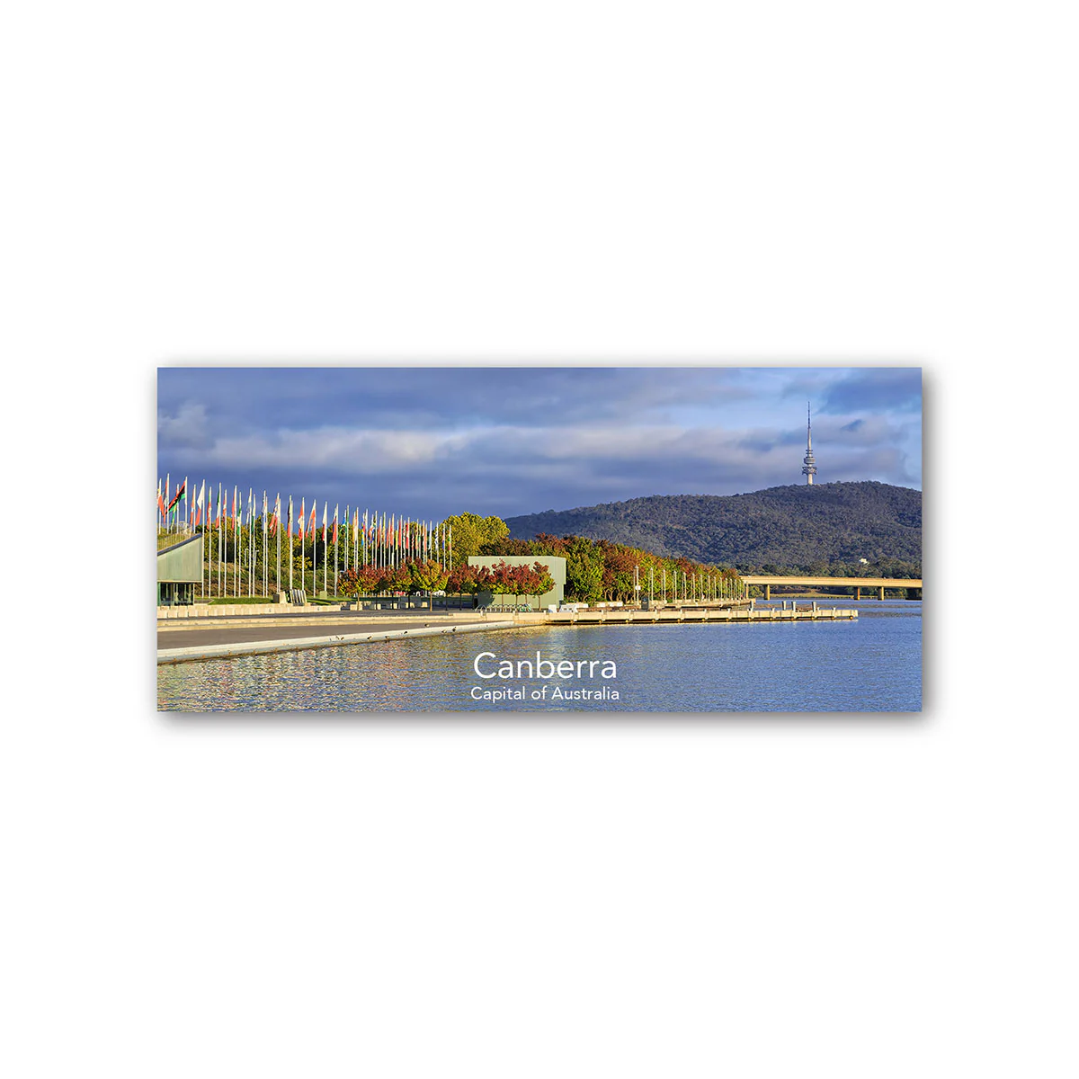 Magnet Panoramic Lake Burley Griffin Canberra