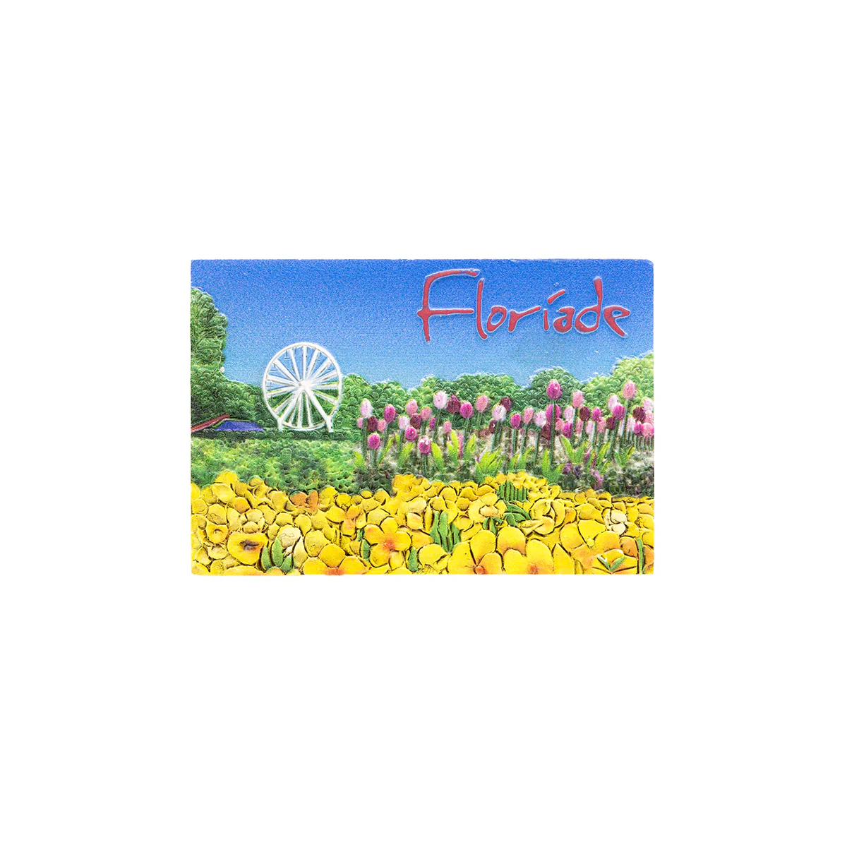 Magnet Polyresin Floriade Ferris Wheel - Branded Ideas