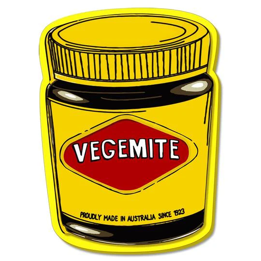 Magnet Vegemite Jar PVC - Vegemite