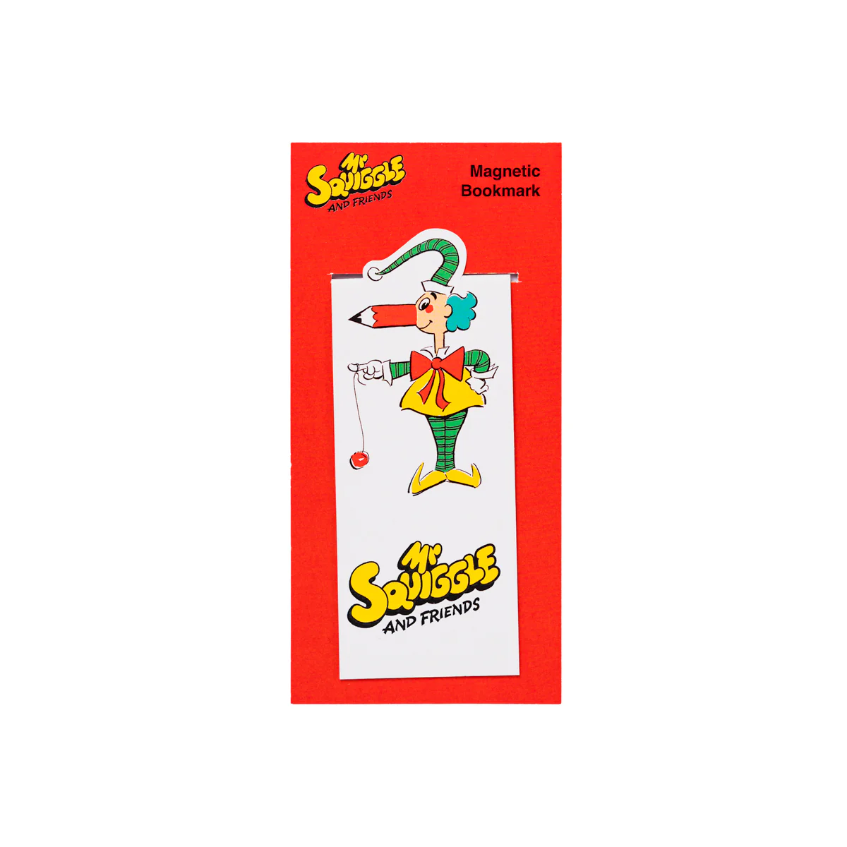 Magnetic Bookmark Mr Squiggle