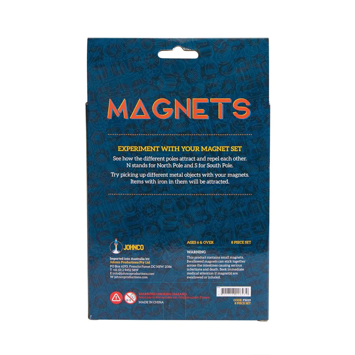 Magnetic Set 8pc - Johnco Productions - Image 2