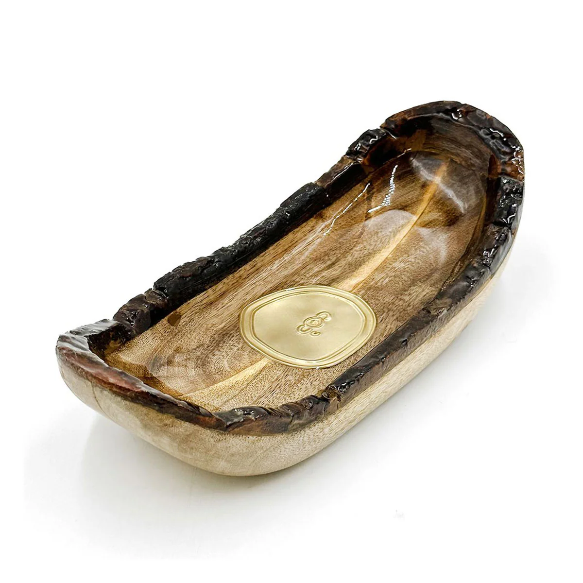 Medallion Boat Bowl BRSA743MBB - Better World Arts