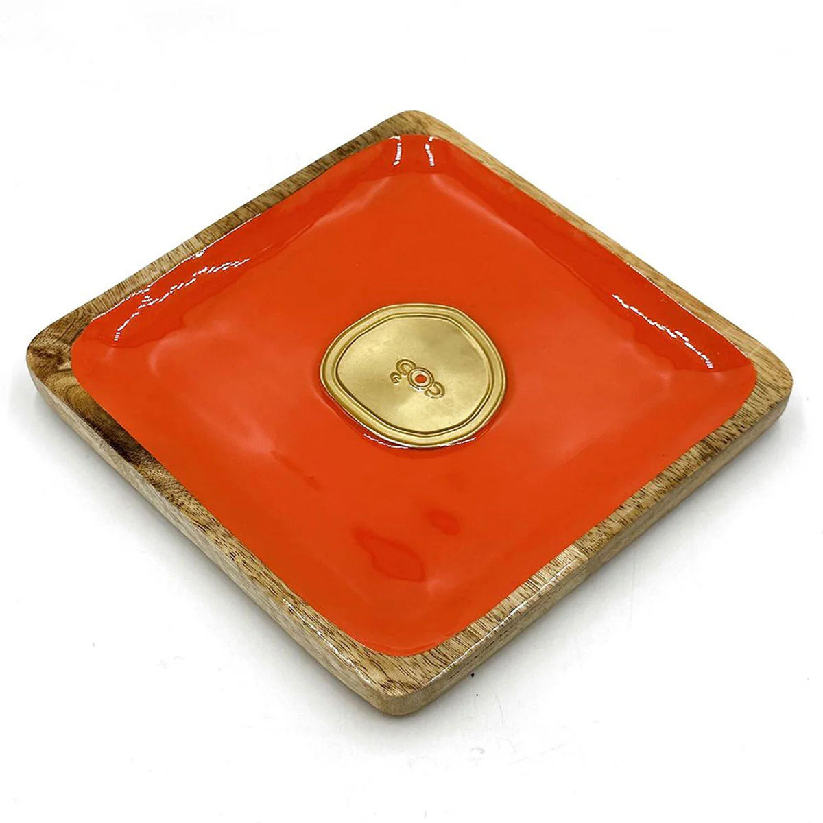 Medallion Square Plate BRSA743MSP - Better World Arts