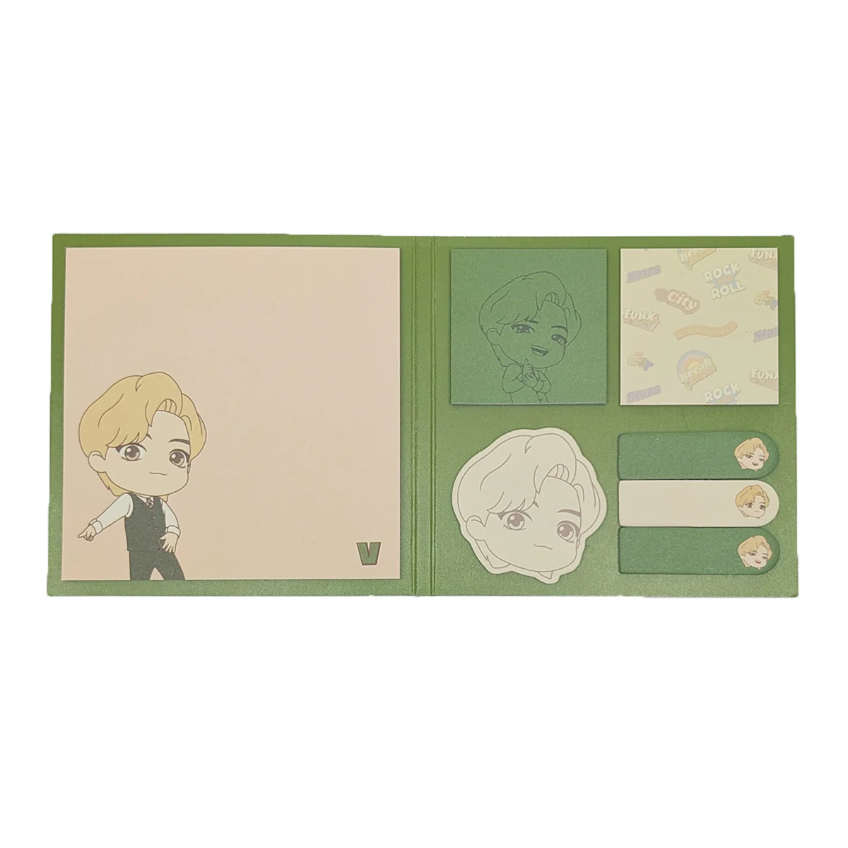 Memo Pad Set V BTS - Alpha - Image 2