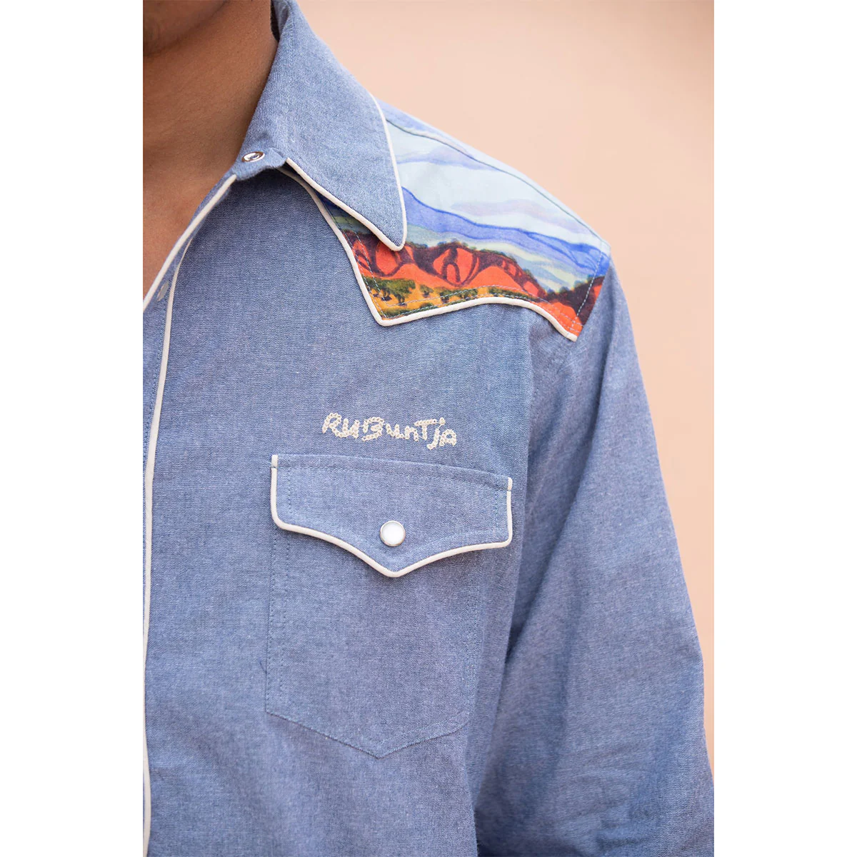 Mens Shirt Cowboy Rubuntja - Atyene - Image 3