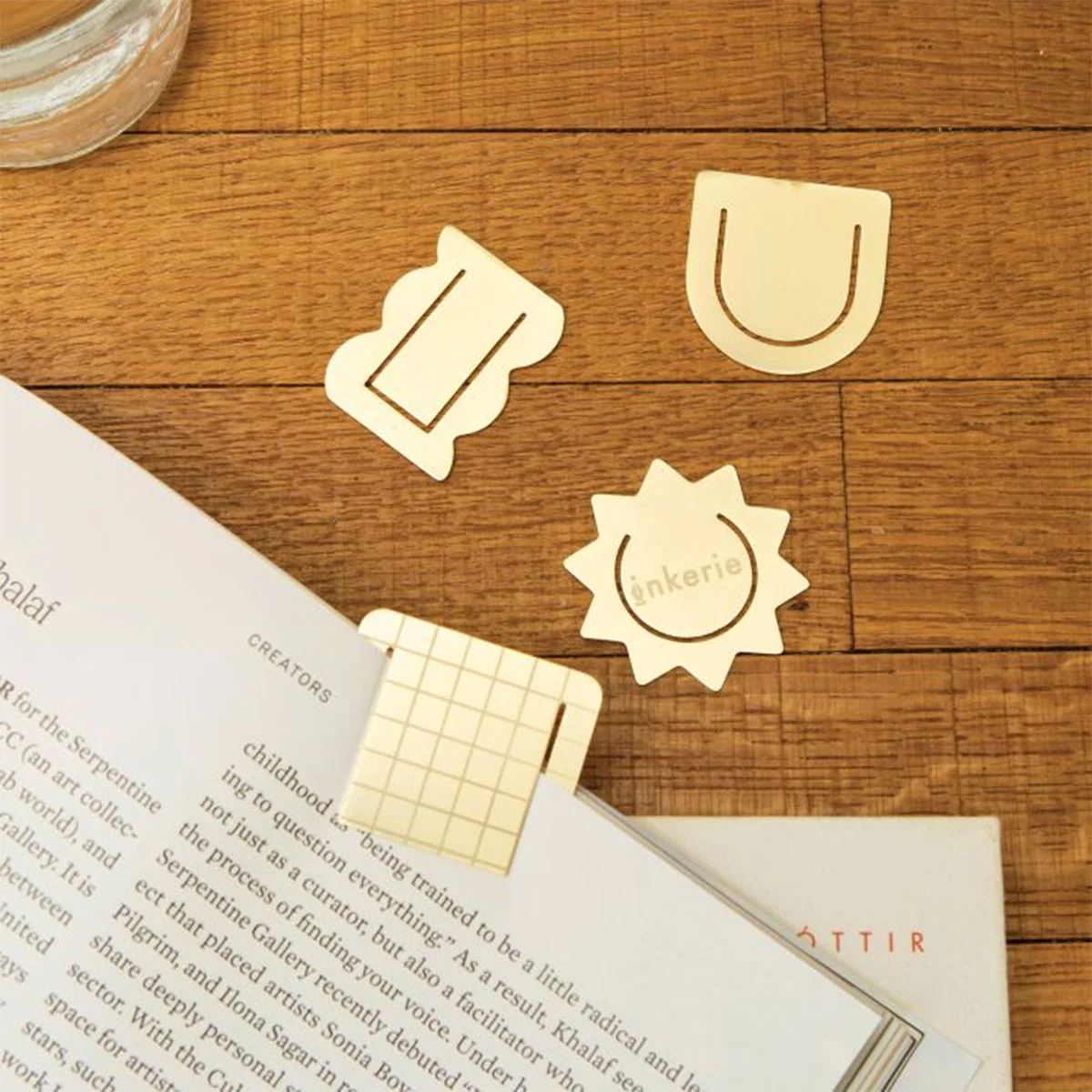 Metal Paper Clips 3 in 1 Set of 4 Inkerie - Isalbi - Image 2