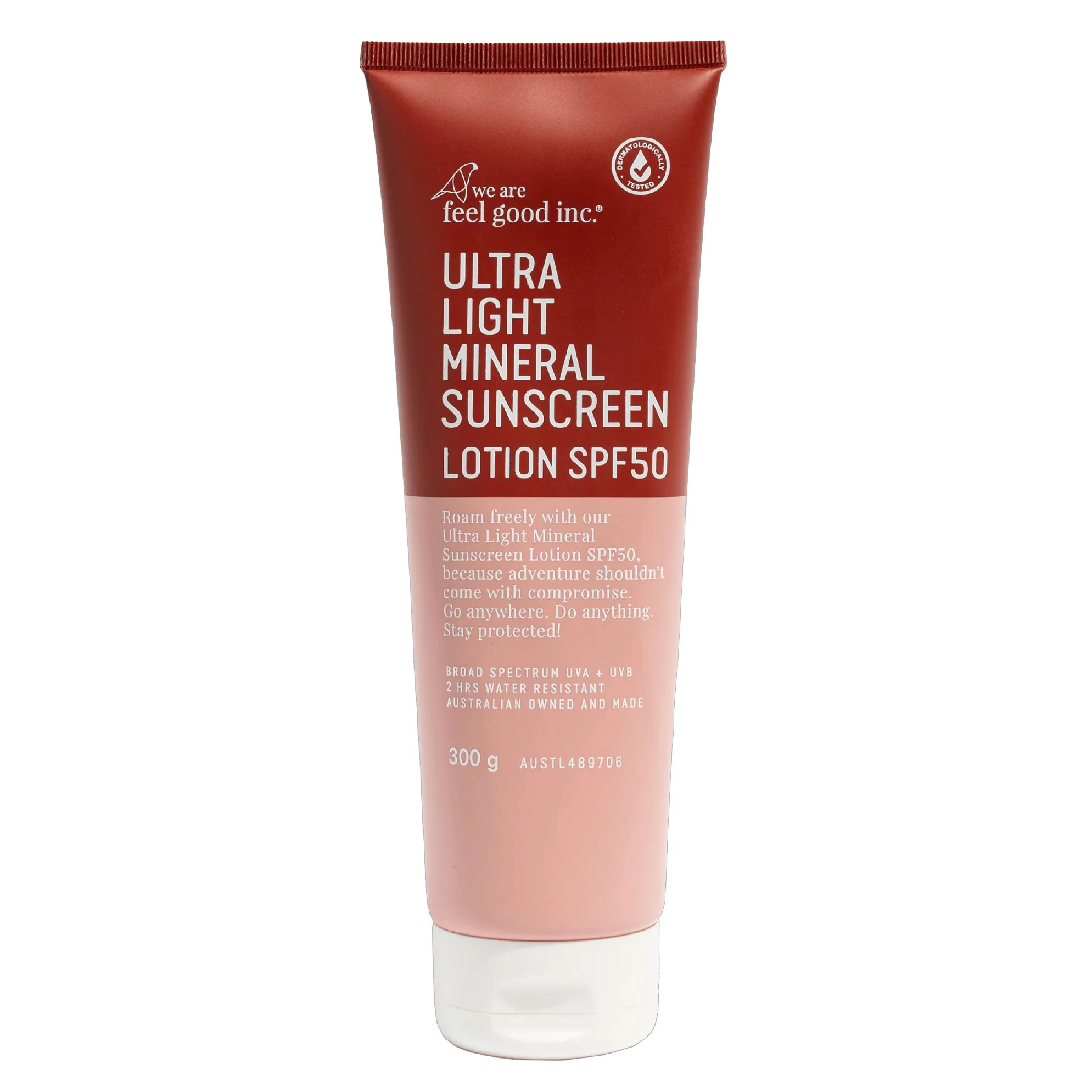 Mineral Sunscreen Lotion SPF50 300g - We Are Feel Good Inc.