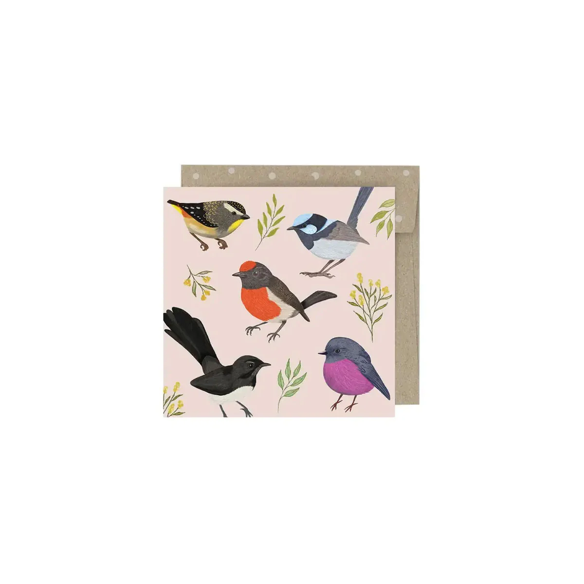 Mini Card Little Birdies - Earth Greetings