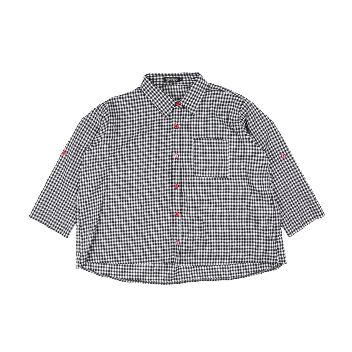 Mono Shirt Black & White Cotton/Rayon