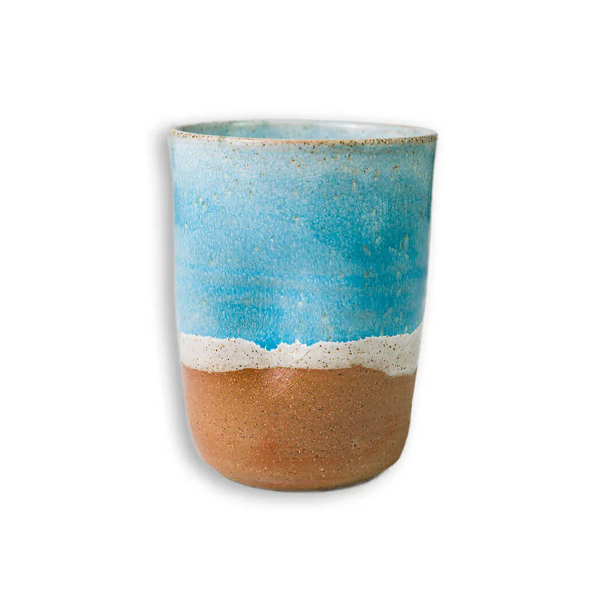 Mug Handmade Eddie Mavracic Blue Large - Alperstein Designs