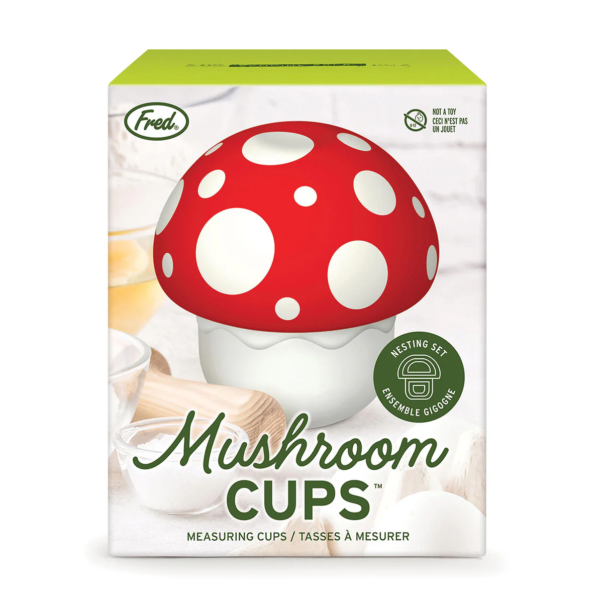 Mushroom Cups Nesting Measuring Cups Set 6 - Isalbi