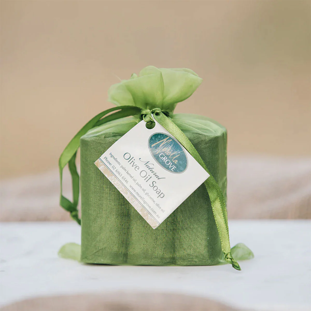 Natural Olive Oil Soap Bag of 3 100g