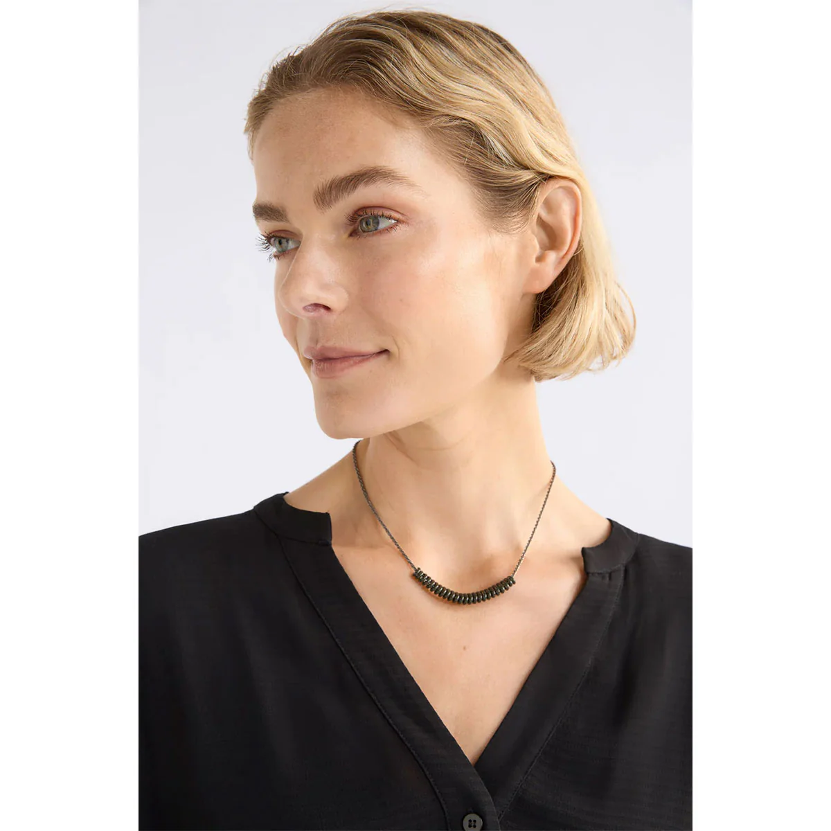 Necklace Vrid Dark Olive - Elk Accessories - Image 2