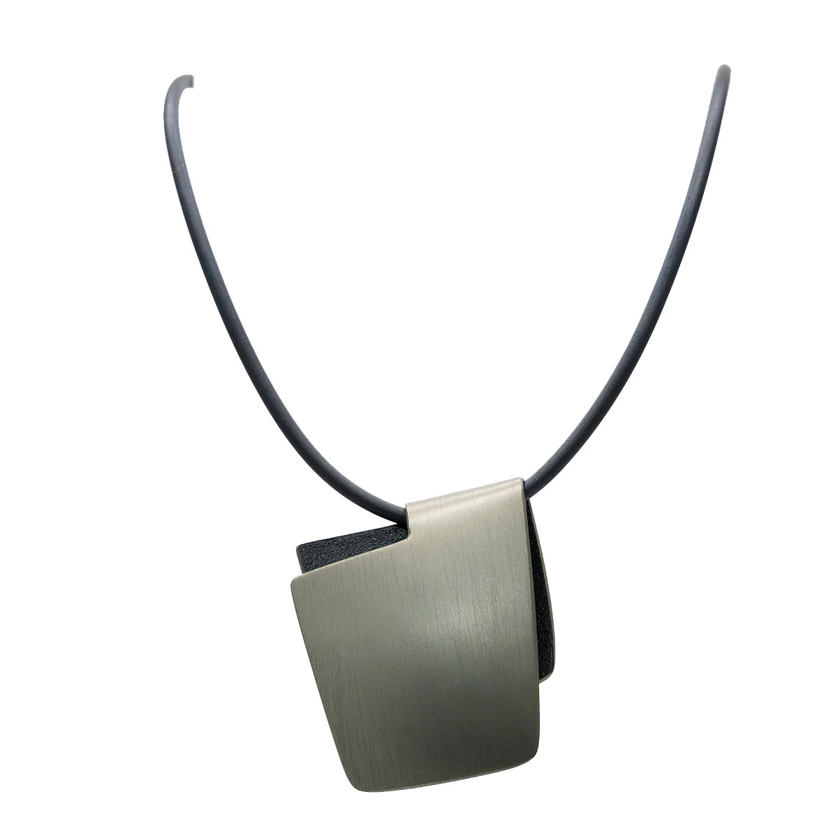 Neckpiece Cube Black Charcoal - FINK