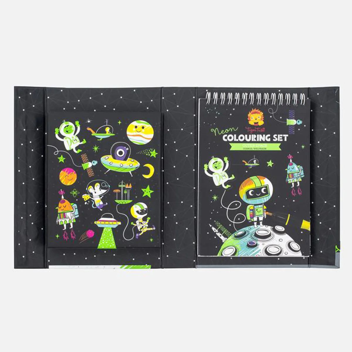 Neon Colouring Set Outer Space - Tiger Tribe - Image 2
