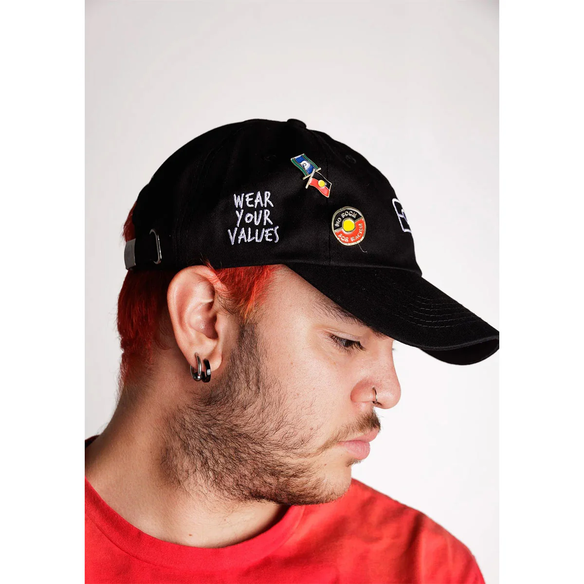 Pin No room for Racism - Clothing The Gaps - Image 2