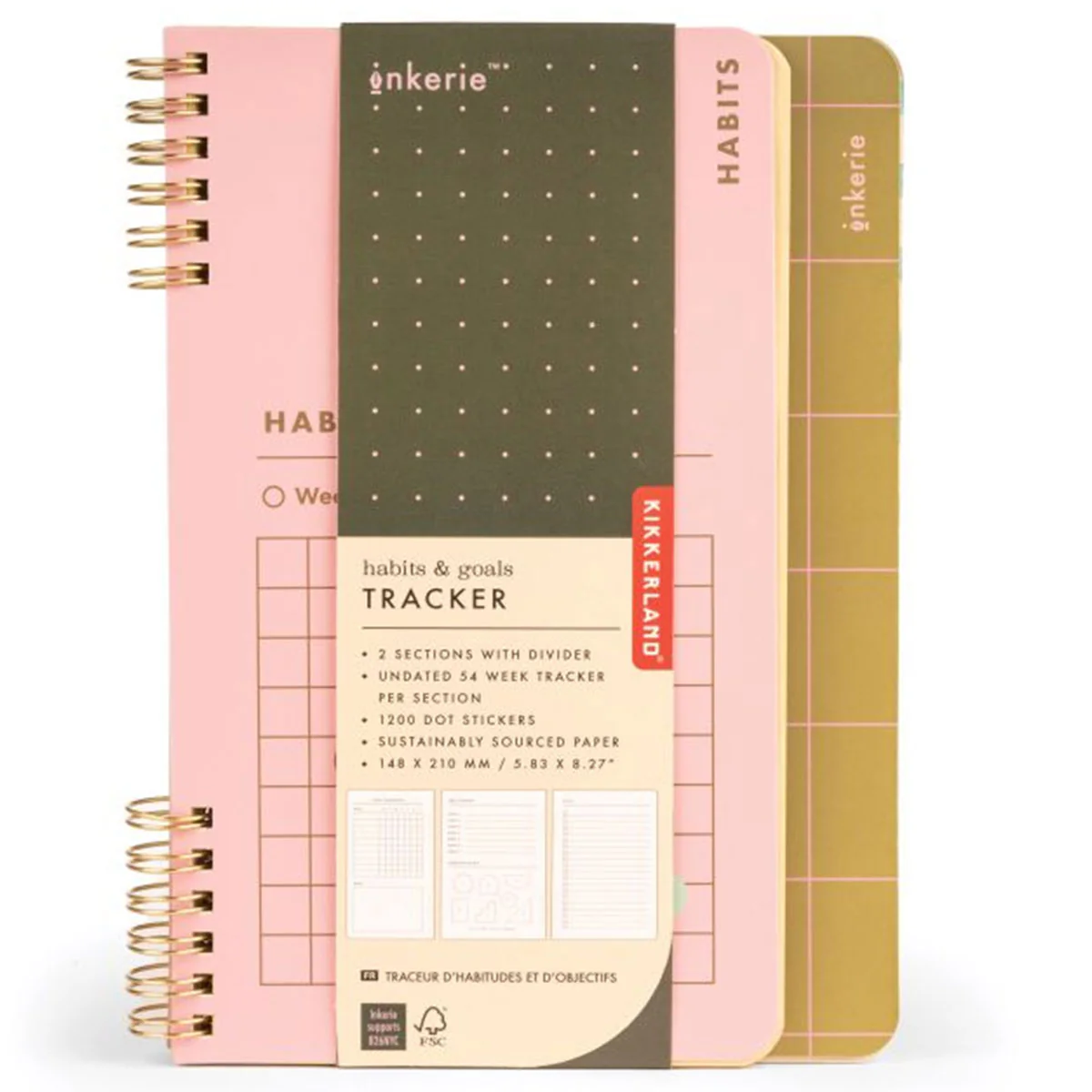 Notebook Habit & Goals Tracker - Isalbi