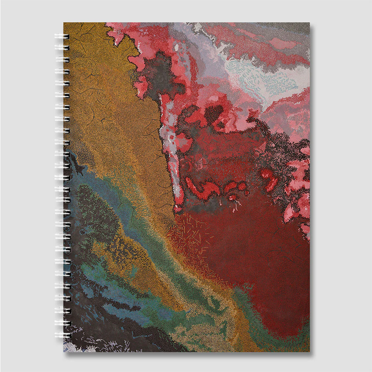 Notebook Salt Pan 4 Red Wumera Nangamay