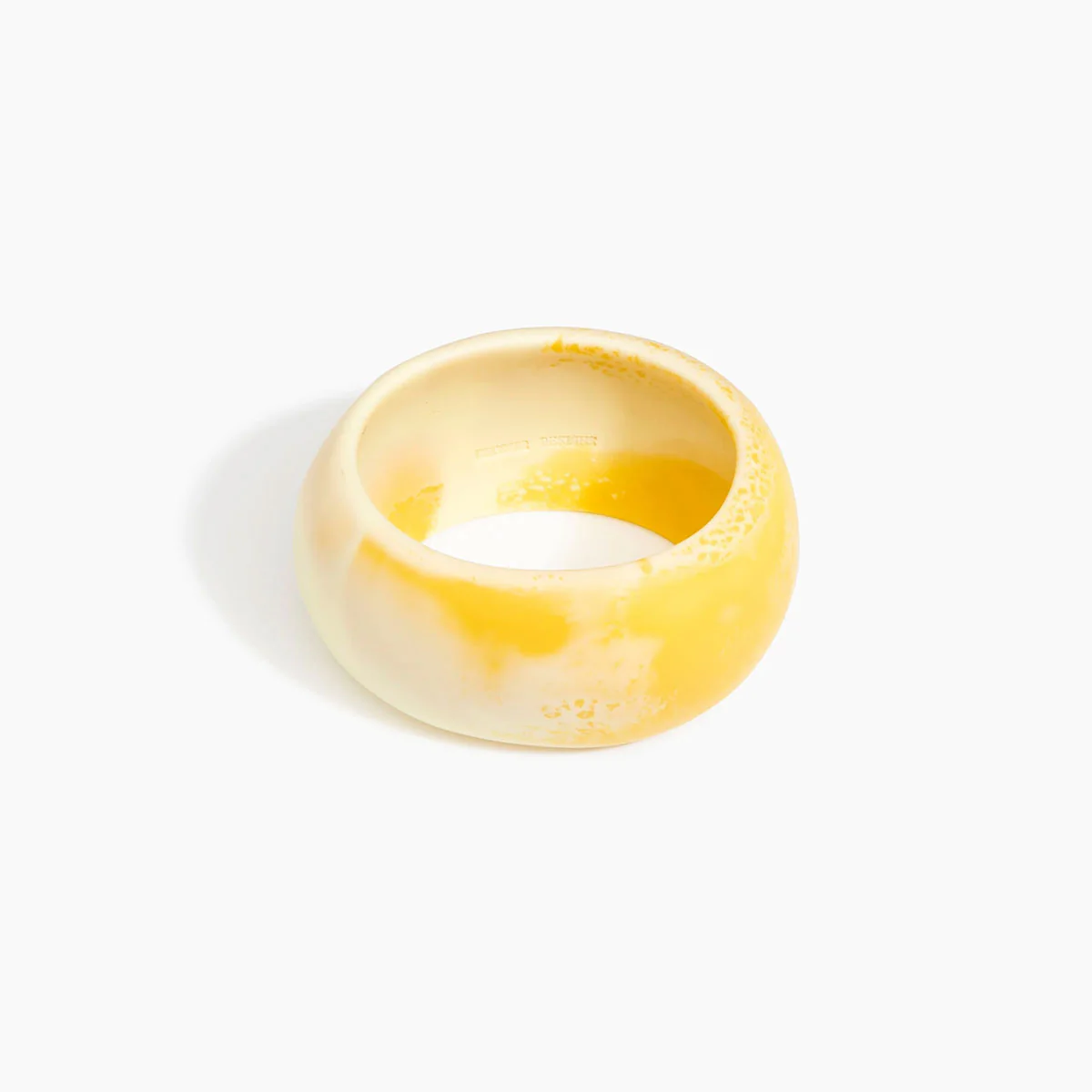 Oval Bangle Large Daisy Narrow Fit - Dinosaur Designs