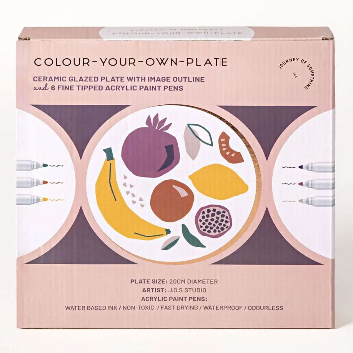 Paint Your Own Plate Kit - Journey Of Something