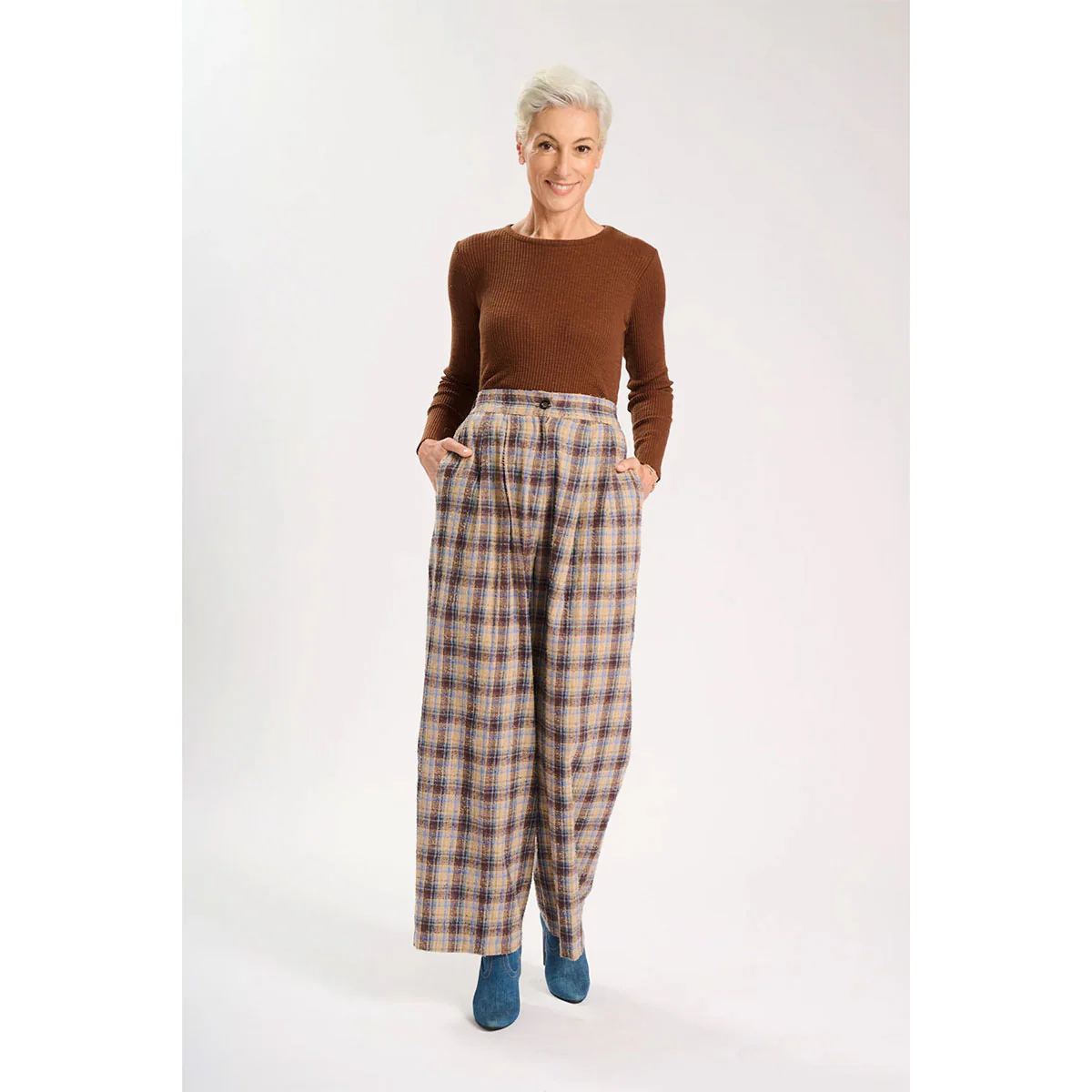 Pants Freya Cookies & Cream Cotton/Rayon - Image 2