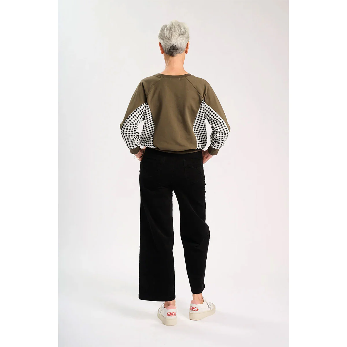 Pants Peggy Sue Black Velvet Corduroy - Image 3