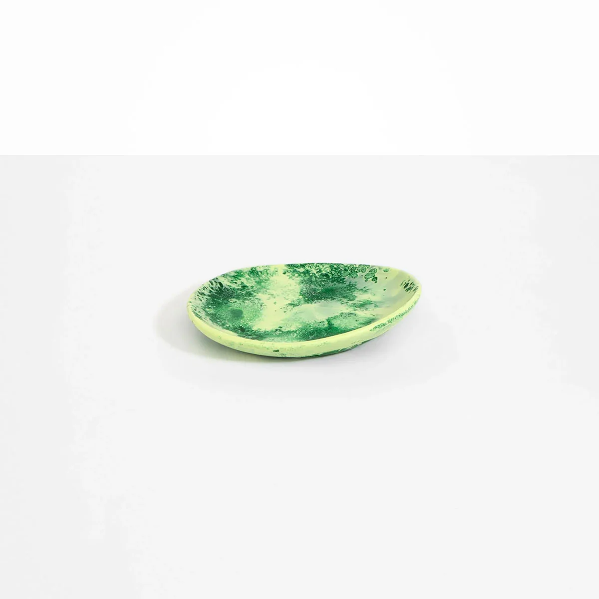 Pebble Side Plate Grass - Dinosaur Designs