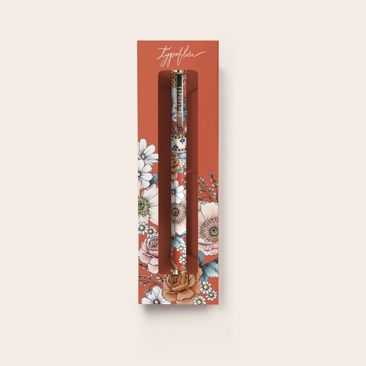 Pen Rollerball Bouquet in Rust - Typoflora - Image 2