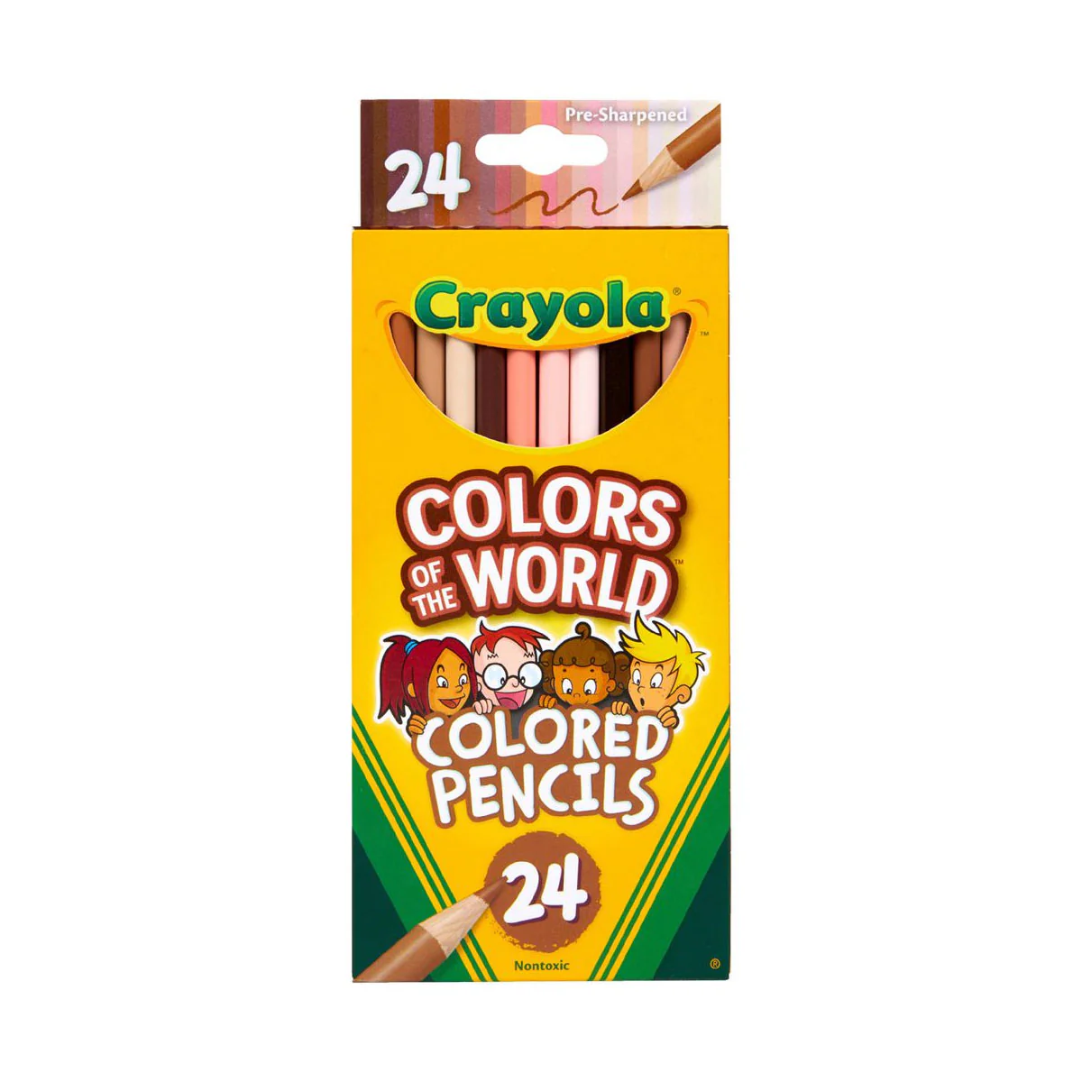 Pencils Colours Of The World 24 Pack - Crayola