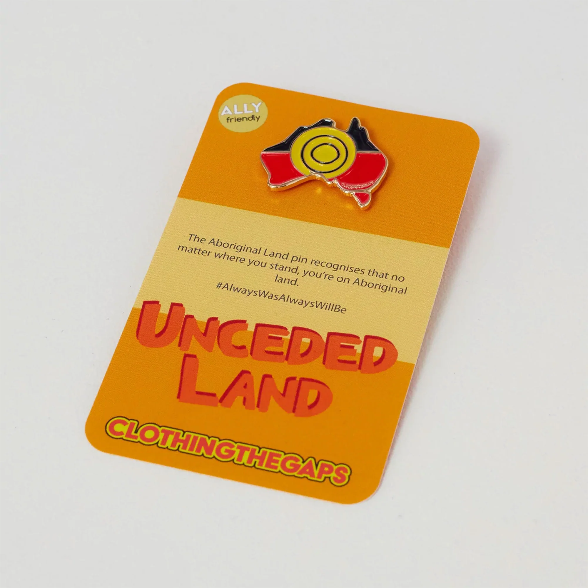 Pin Aboriginal Land - Clothing The Gaps