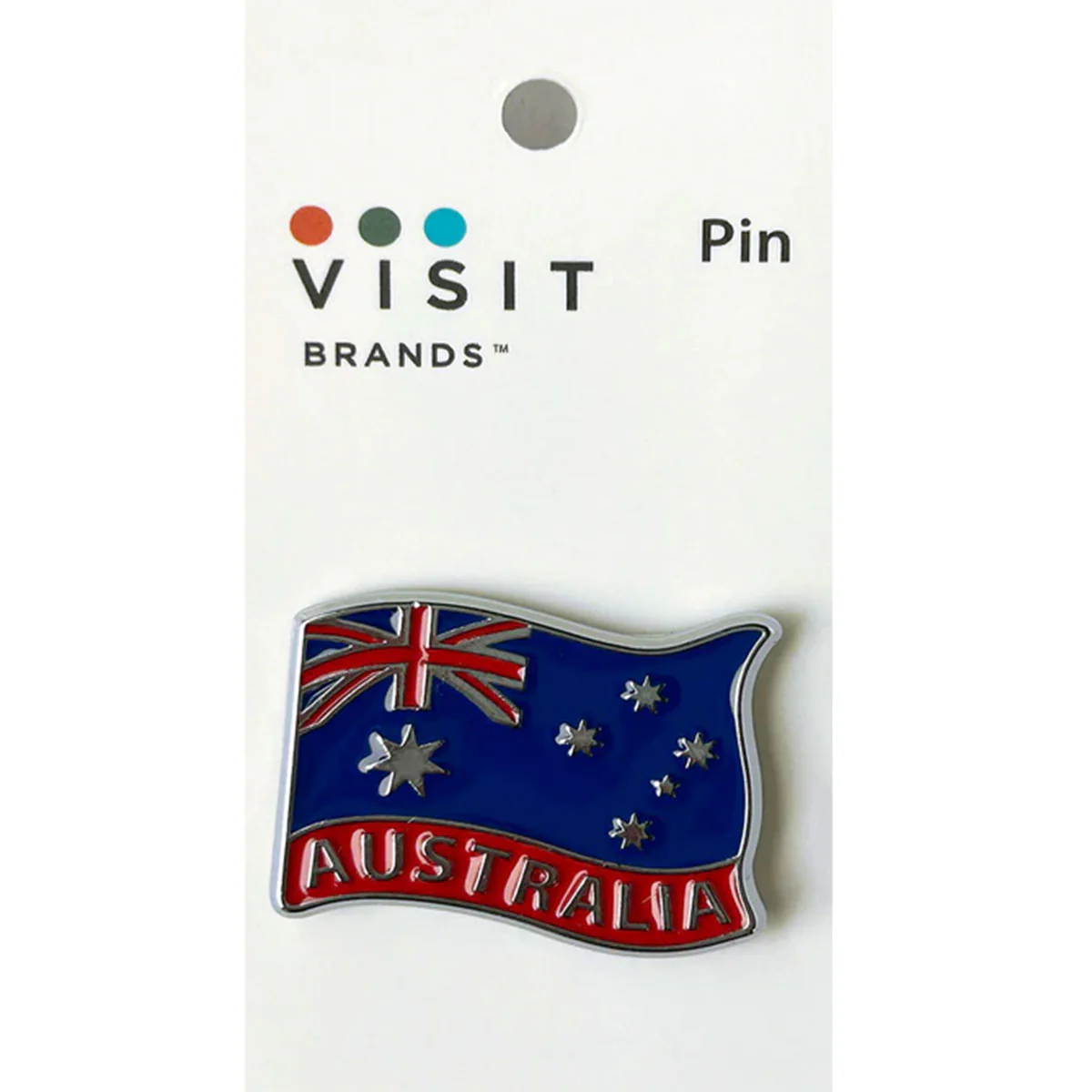 Pin Flag Chrome - Visit Brands