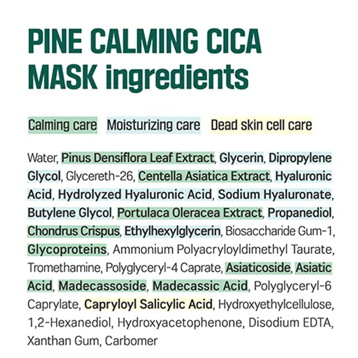 Pine Calming Cica Mask Sheet 10 Set Round Lab - RNG Global - Image 2