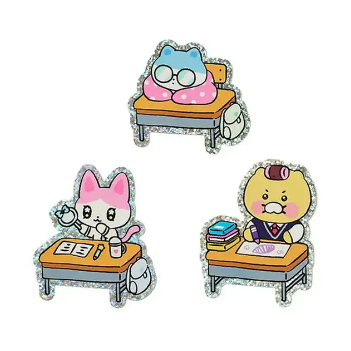 Pink Sticker Savage Hologram Friends - Kakao - Image 2