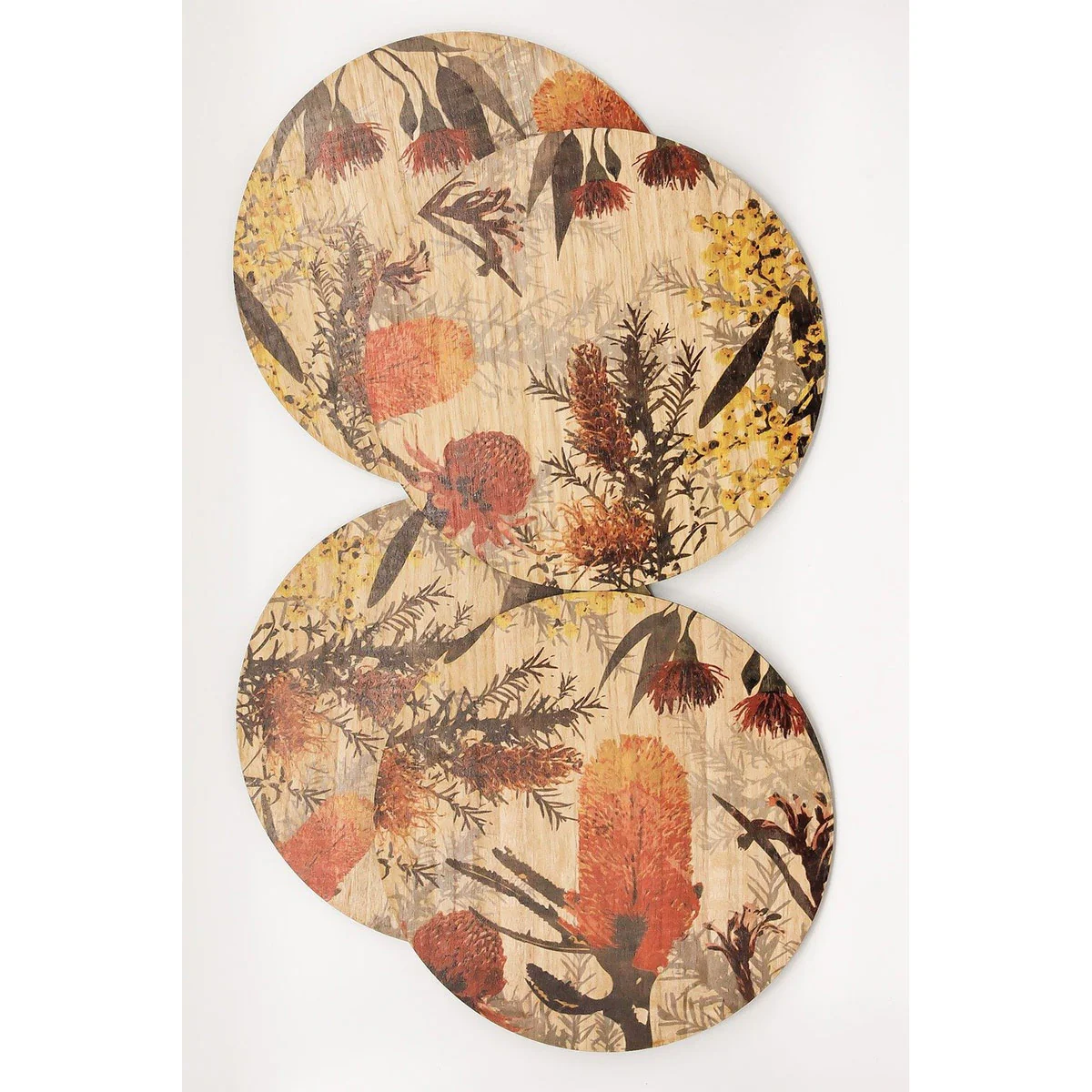 Placemat Set of 4 Colourful Wildflowers - Buttonworks - Image 2