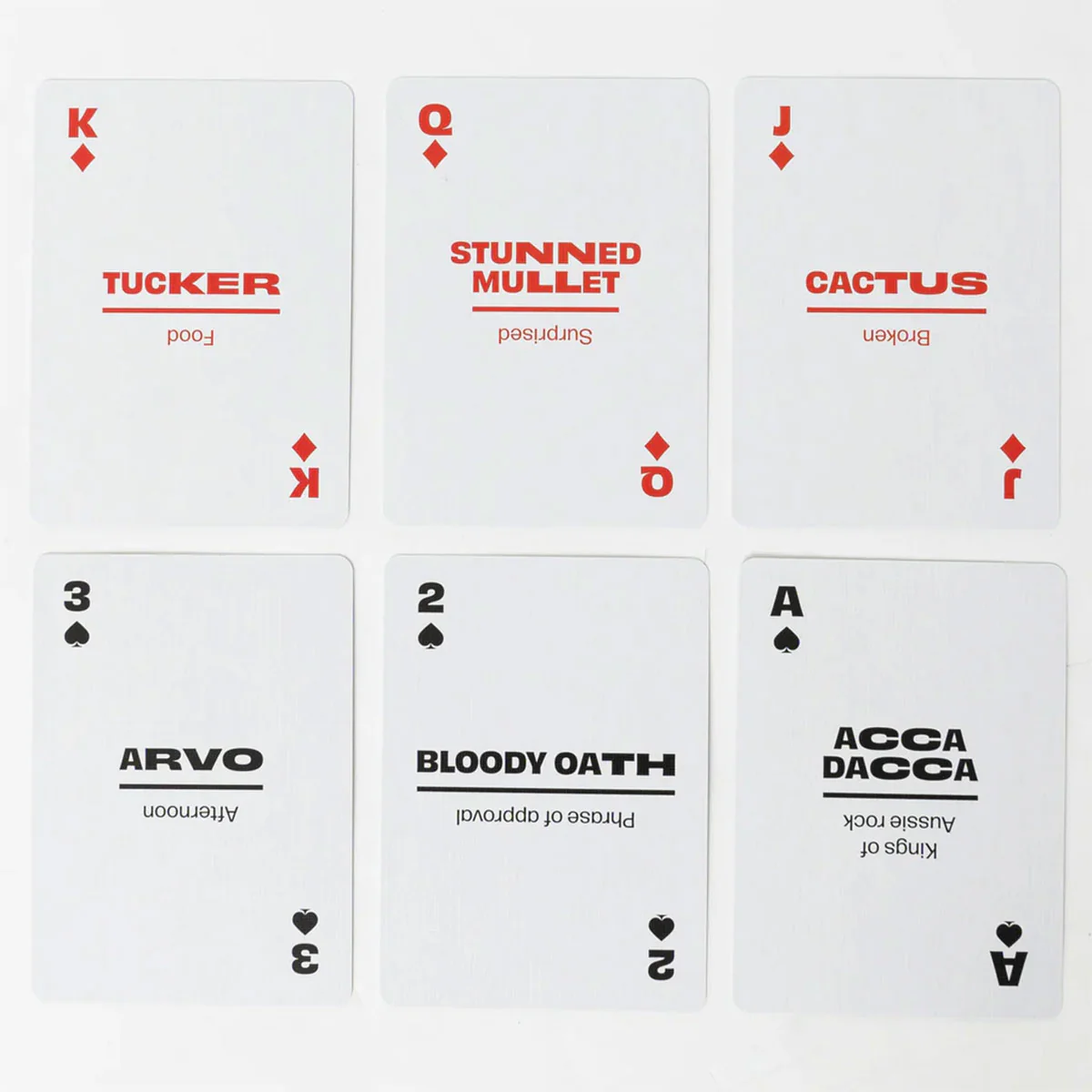 Playing Cards Aussie Slang Wayfarer Tin - Lingo - Image 3