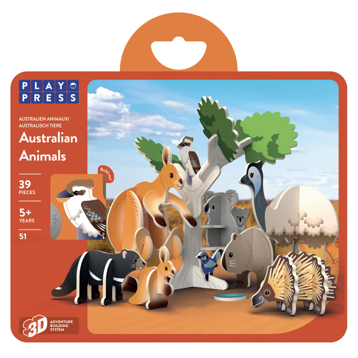 Playset Australian Animals - Science and Nature