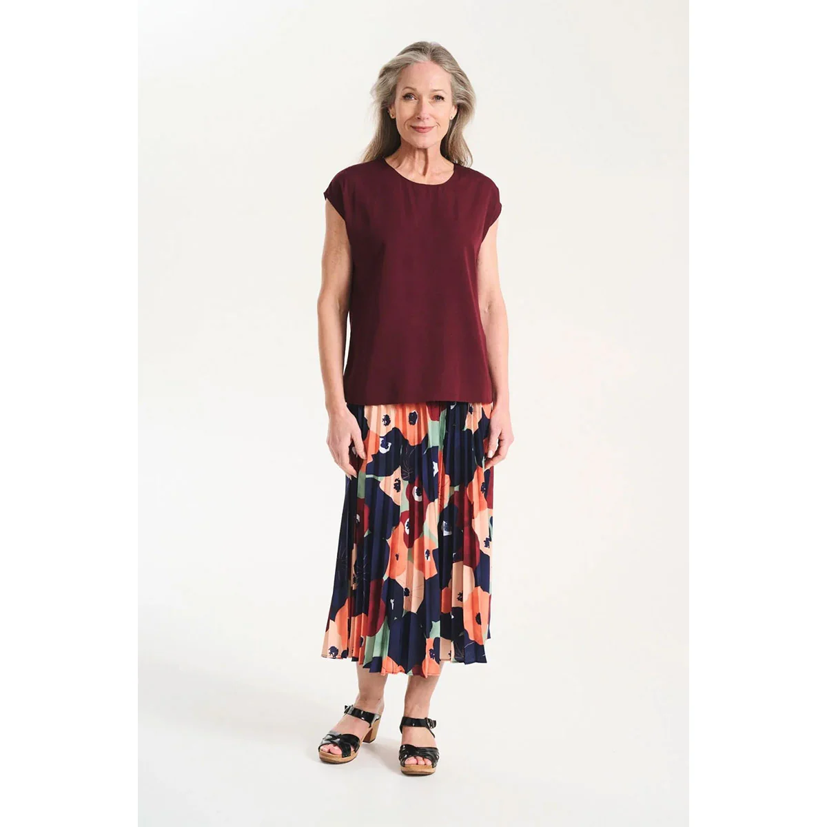 Pleated Skirt Zahara Peach - Olga de Polga - Image 2