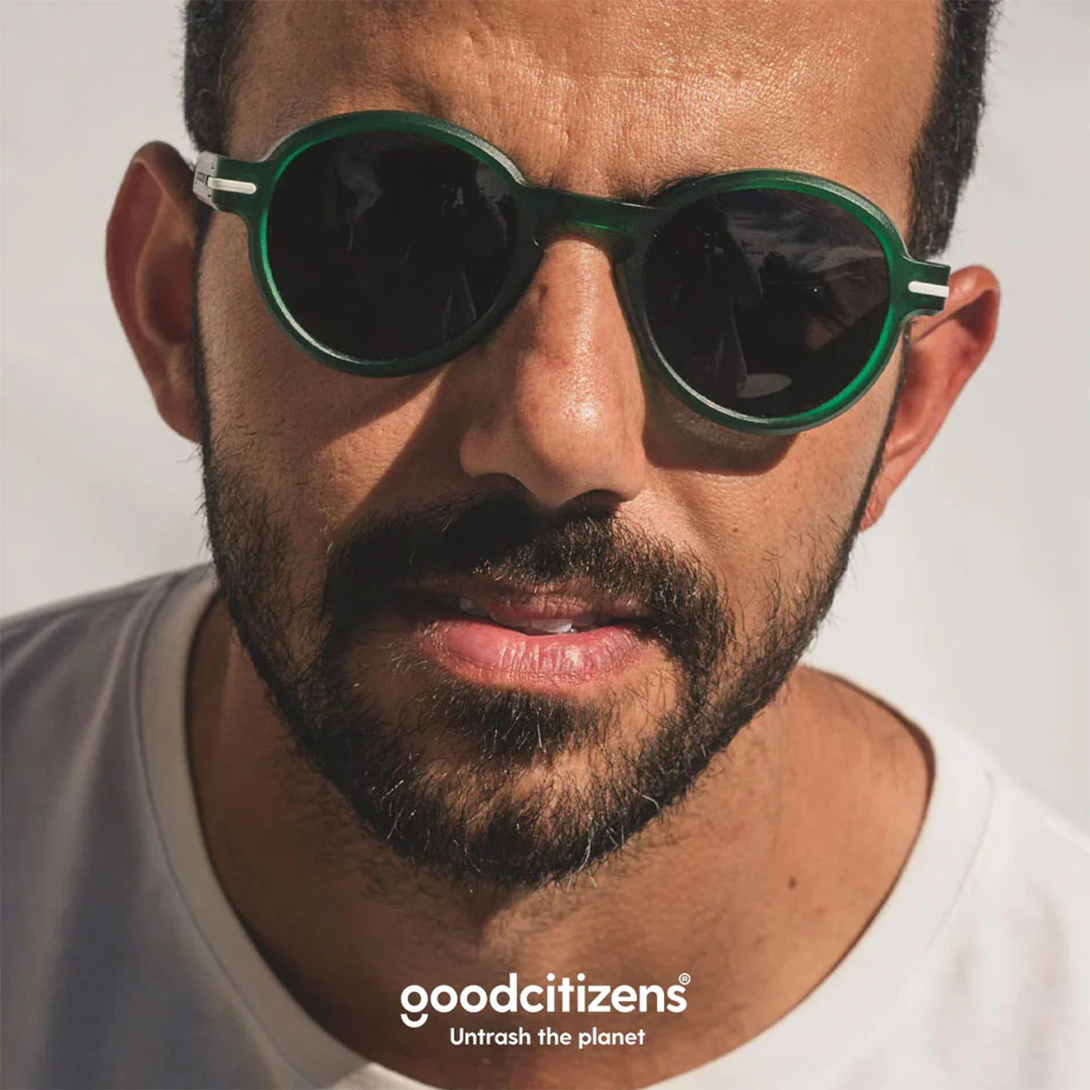 Polarised Sunglasses Clovelly Bottle Green - Image 3