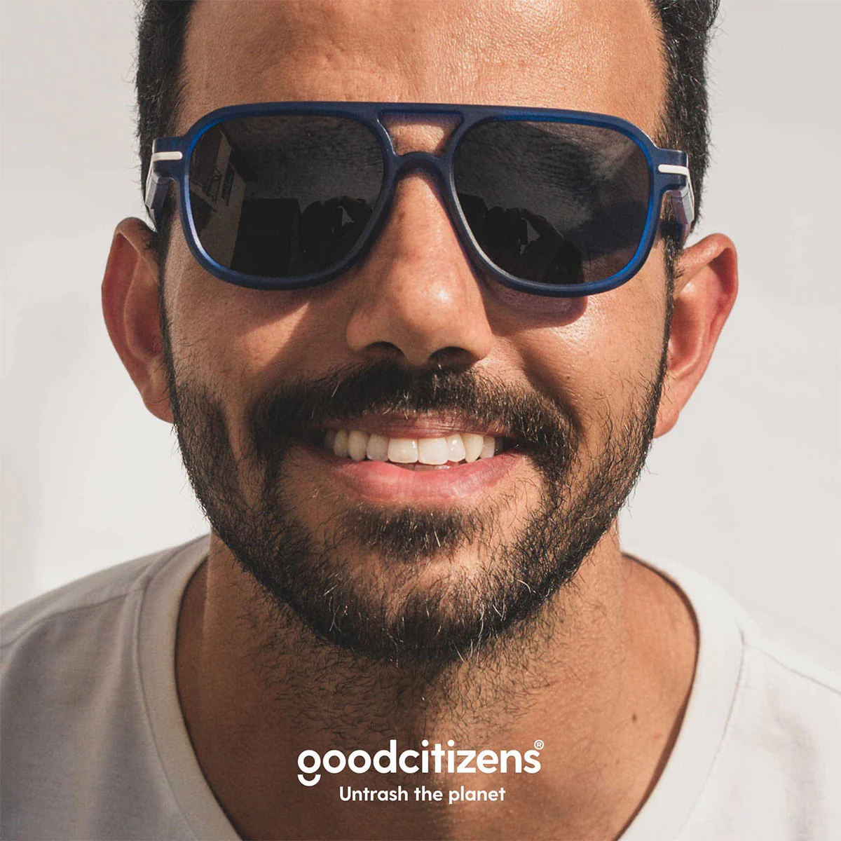 Polarised Sunglasses Newport Ocean Blue - Image 2