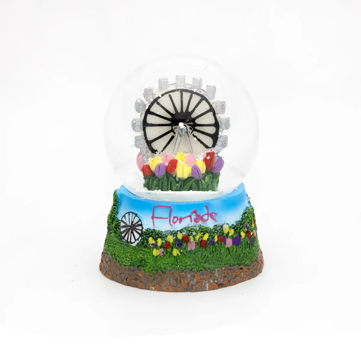 Polyresin Waterball Large 65mm Floriade Ferris Wheel - Branded Ideas