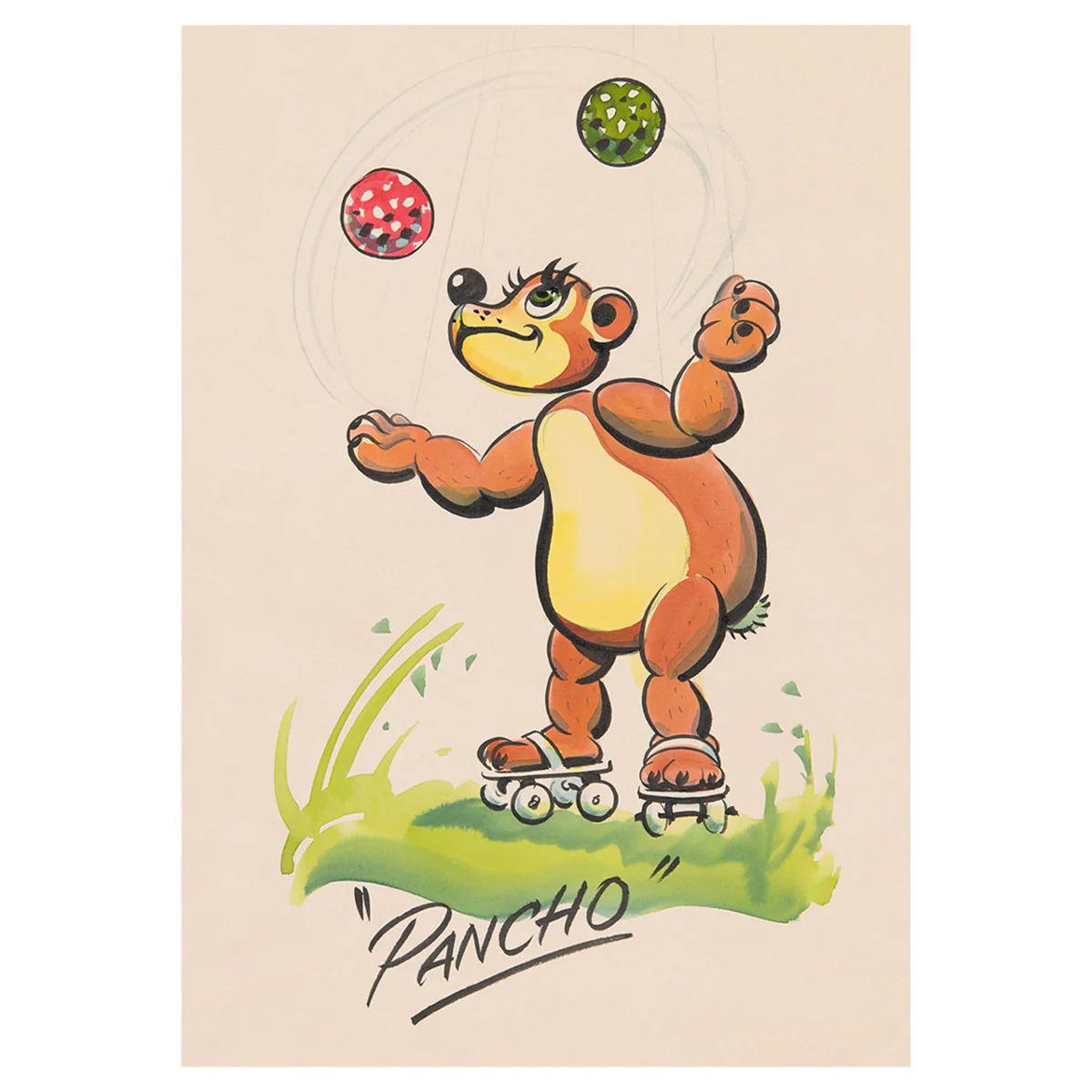 Postcard 'Pancho'