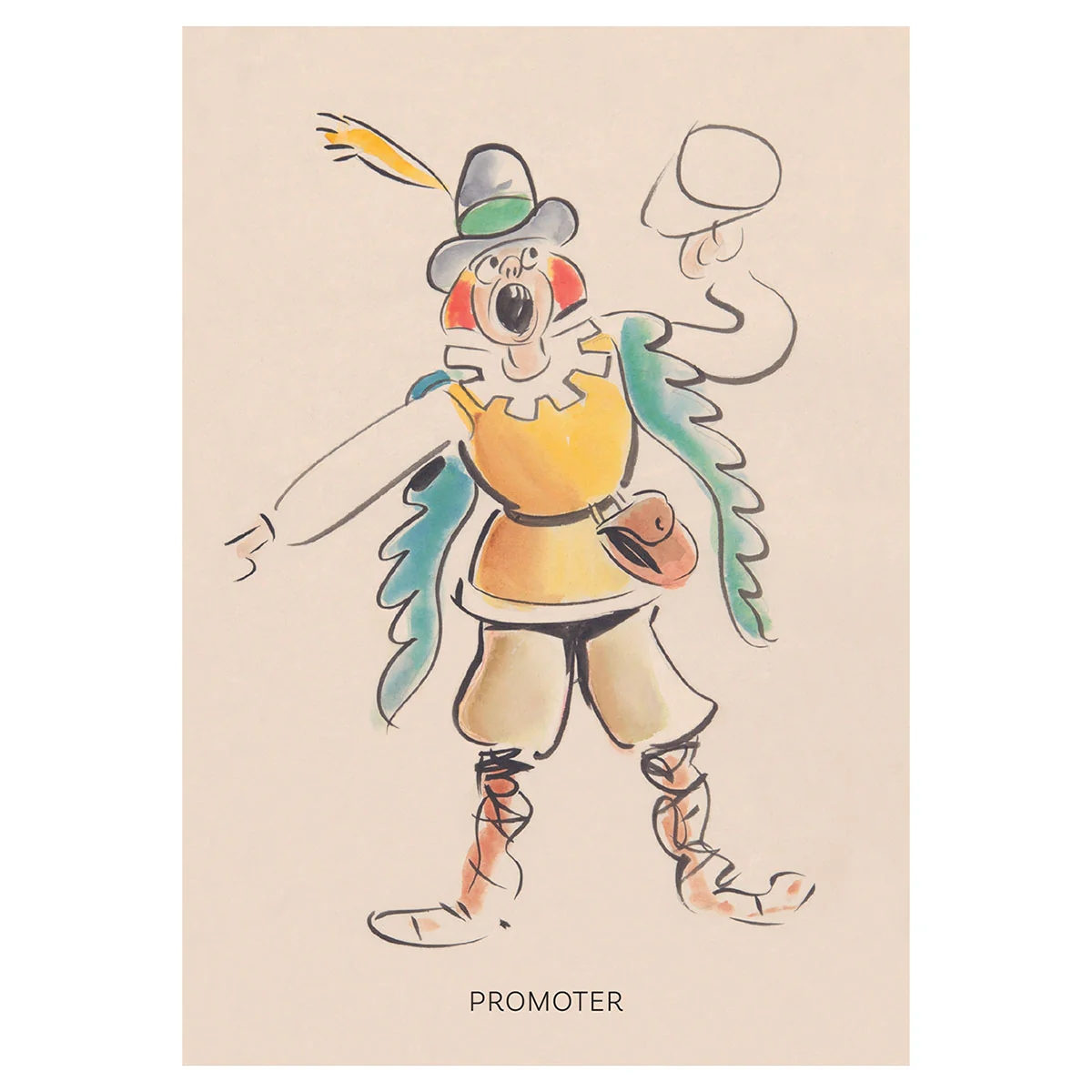 Postcard 'Promoter'