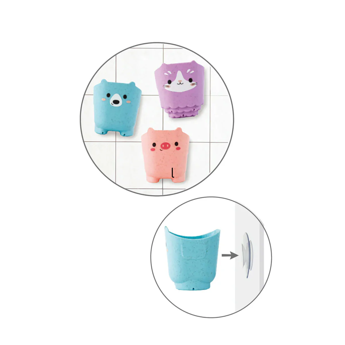 Pour & Play Animals Cups - Tiger Tribe - Image 2