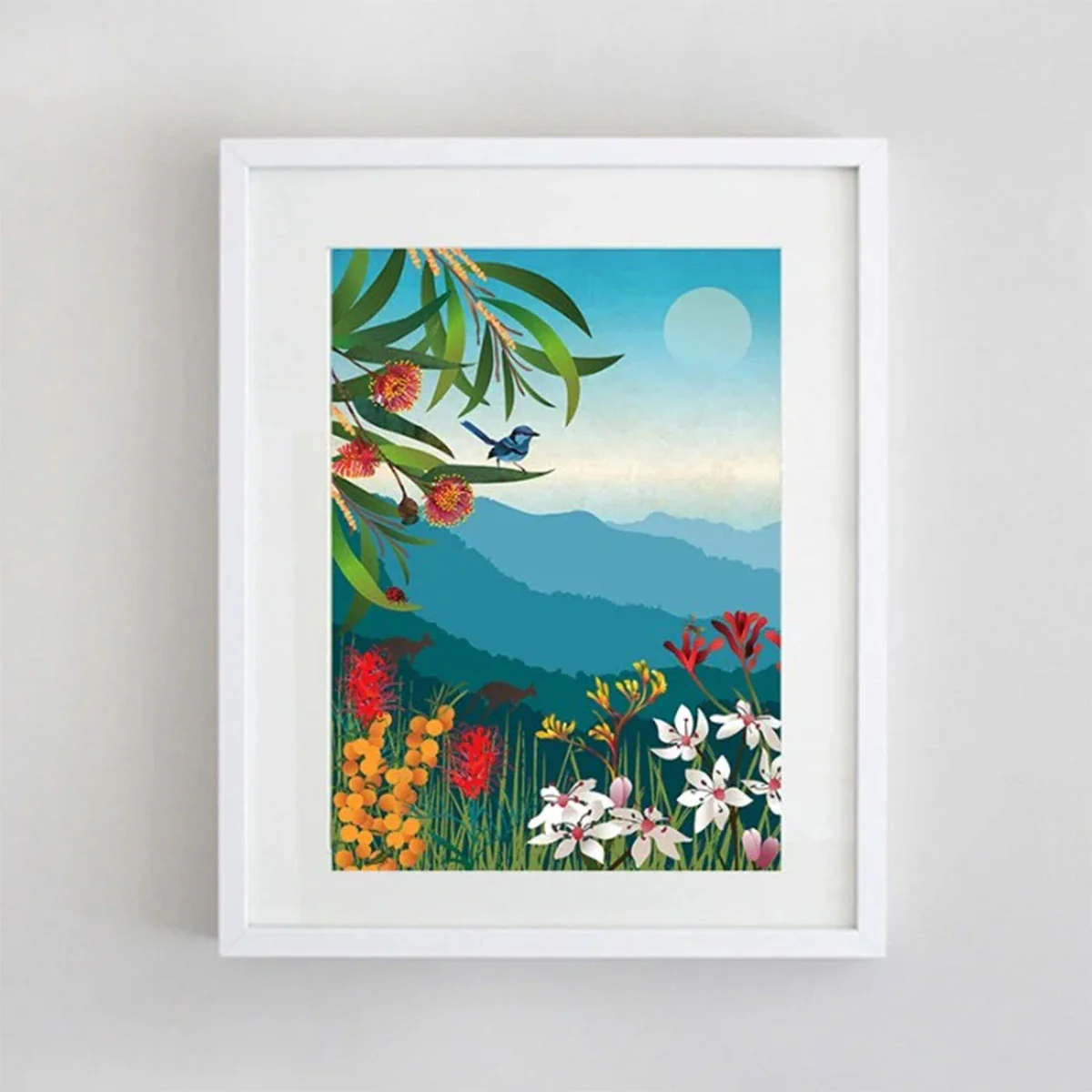 Print A3 A Glimpse into the Wild - La Source
