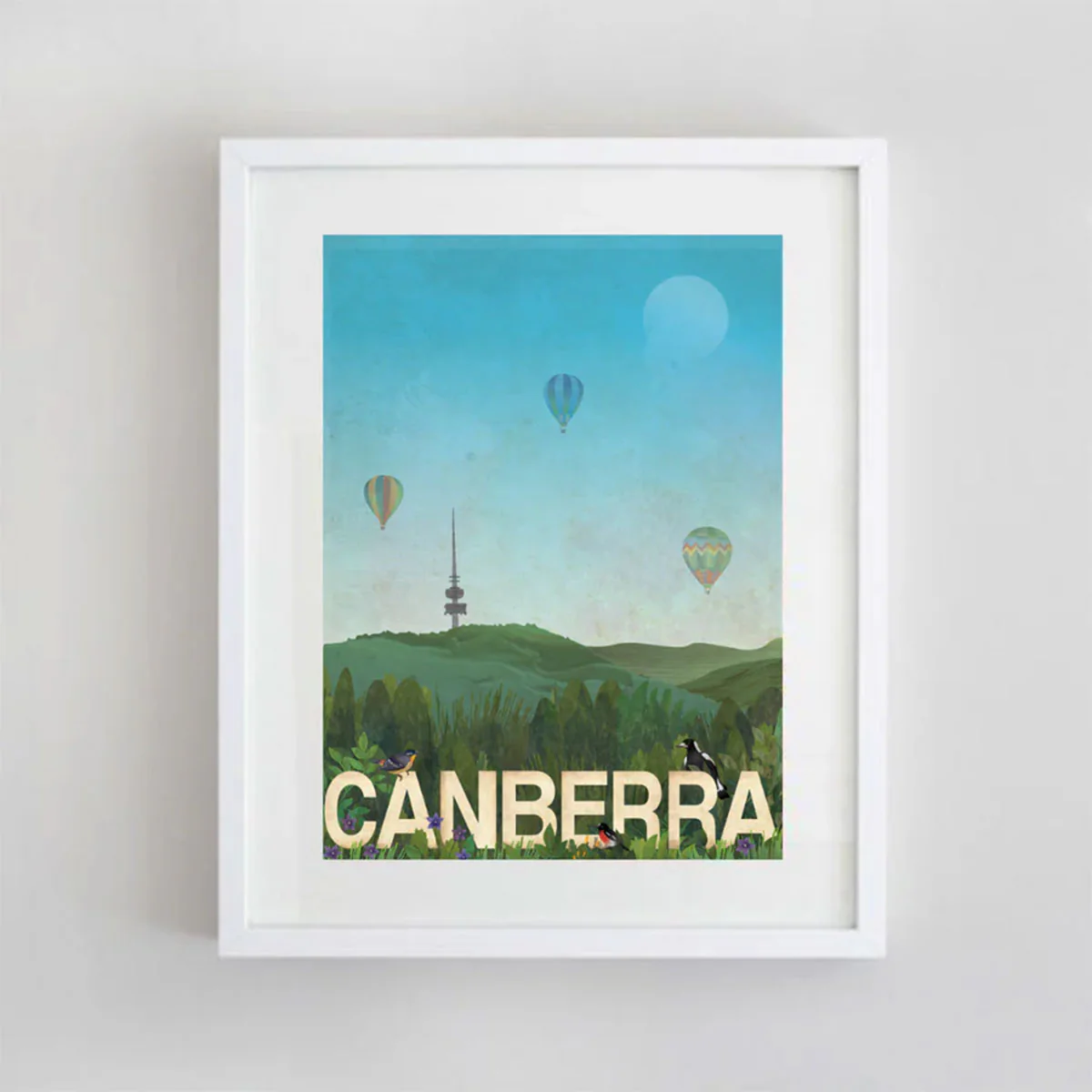 Print A3 Canberra Hills - La Source