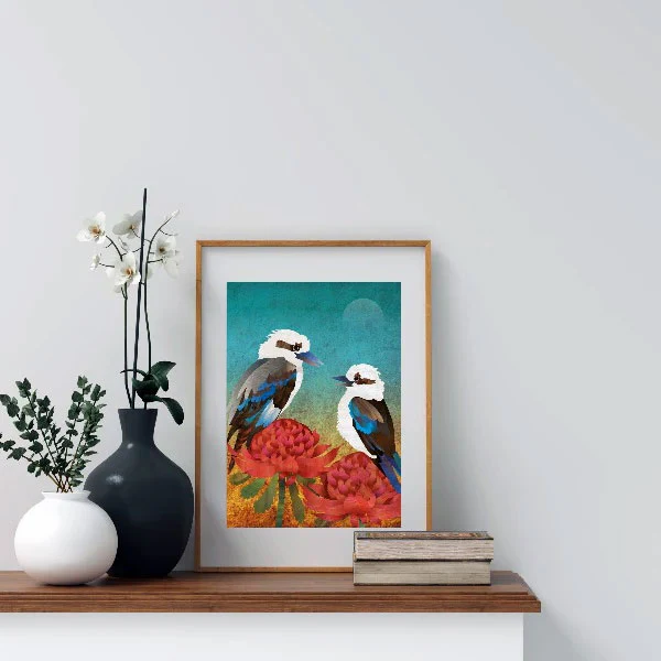 Print A4 Kookaburra Bird Song - La Source - Image 2